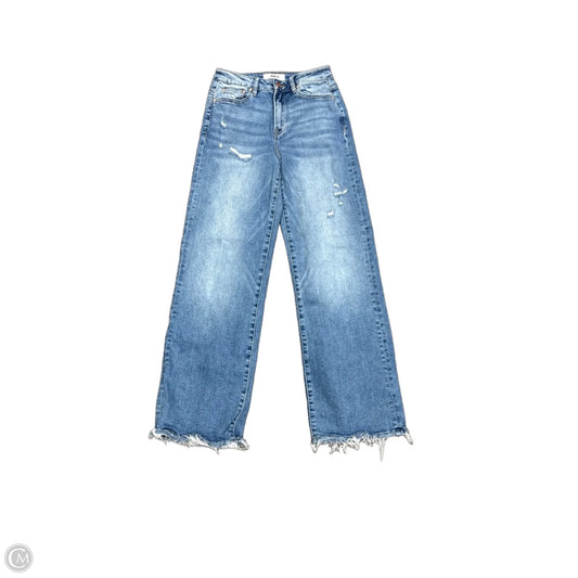 Jeans Wide Leg By Clothes Mentor In Blue, Size: 4