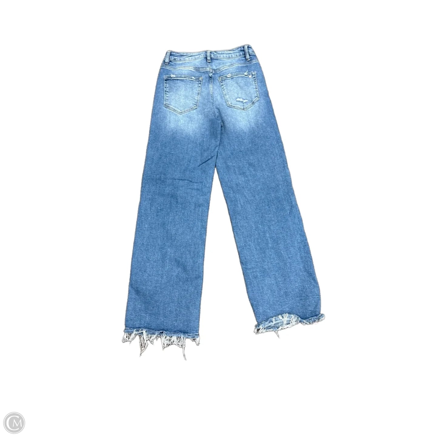 Jeans Wide Leg By Clothes Mentor In Blue, Size: 4