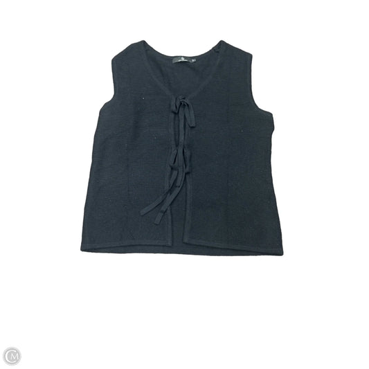 Sweater Short Sleeve By Lillusory In Black, Size: M