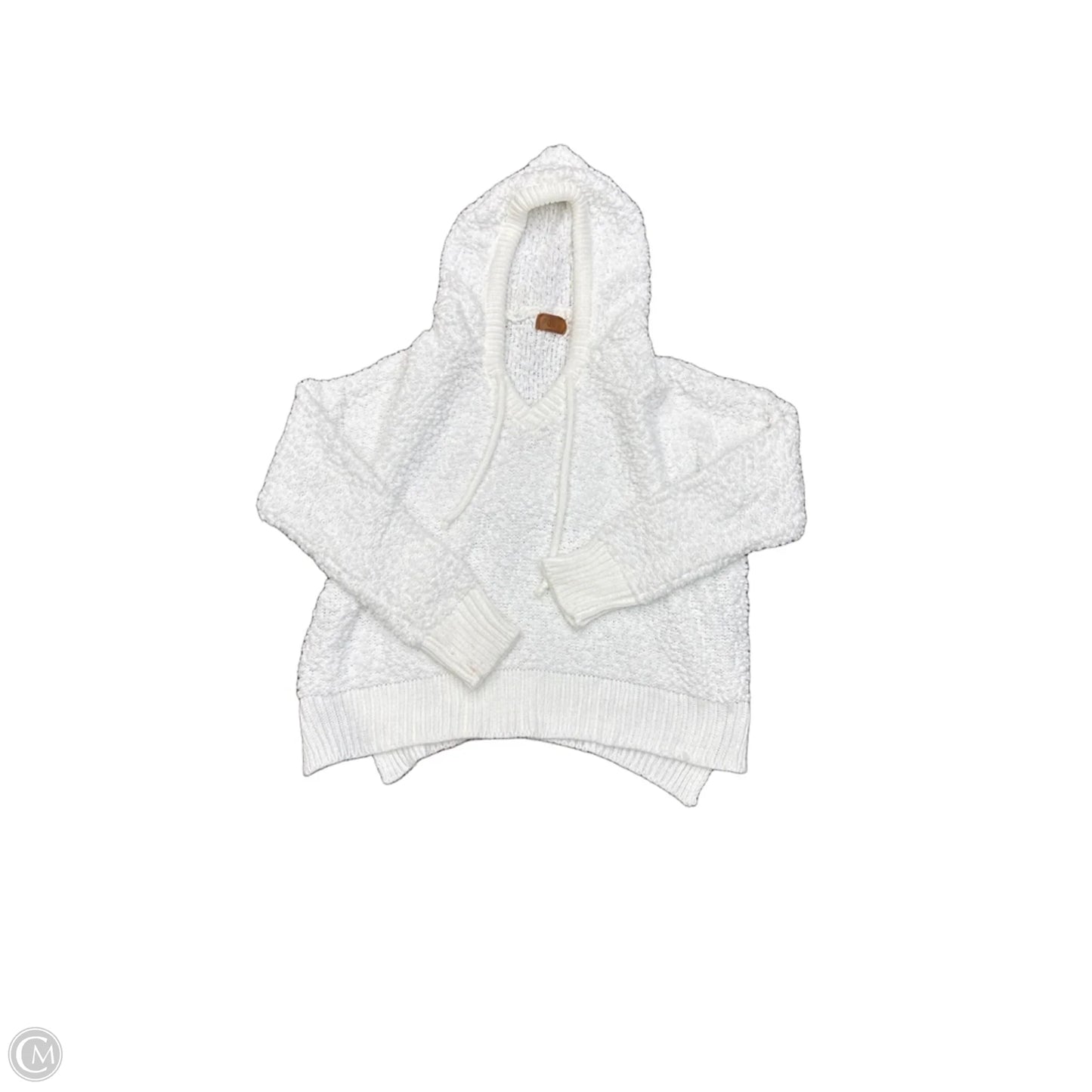 Sweater By Pol In White, Size: M