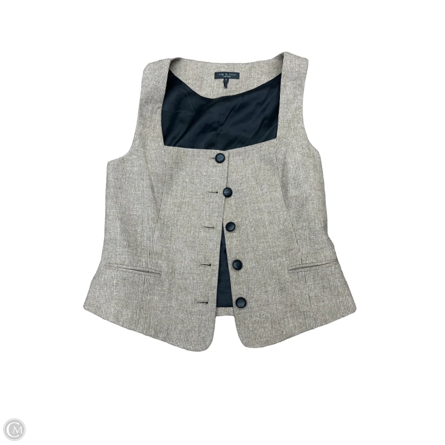 Vest Other By Rag And Bone In Brown, Size: 6