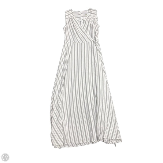 Jumpsuit By Calvin Klein In Striped Pattern, Size: 6