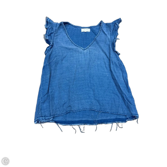 Top Short Sleeve By Bella Dahl In Blue, Size: S