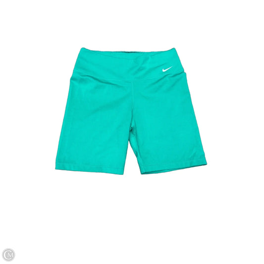 Athletic Shorts By Nike In Green, Size: M