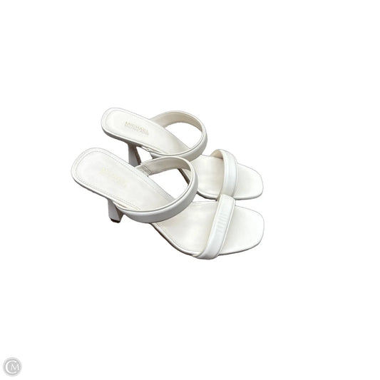 Shoes Heels Stiletto By Michael By Michael Kors In White, Size: 9