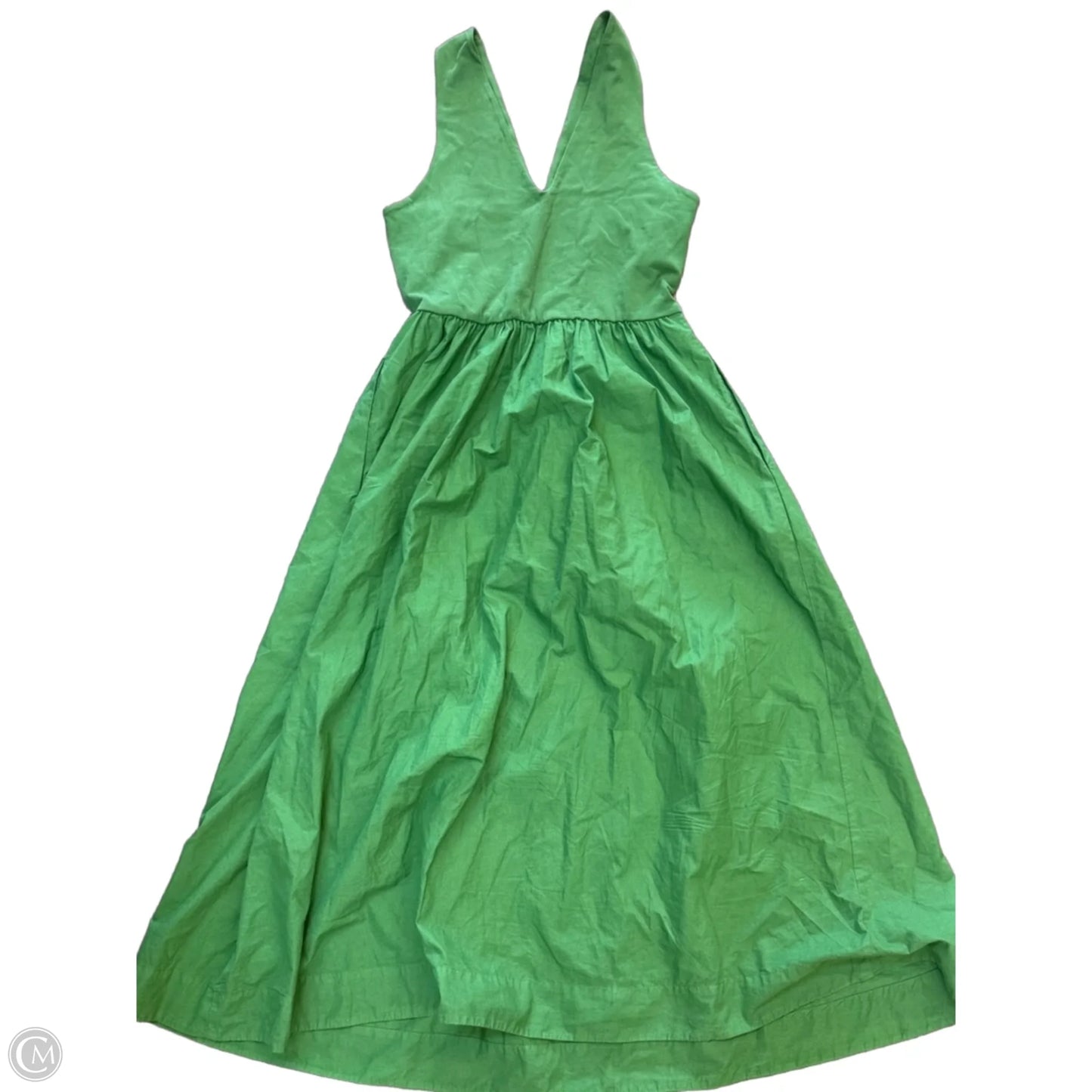 Dress Casual Midi By Nation In Green, Size: S