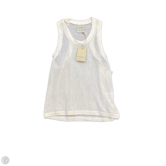 Tank Top By Clothes Mentor In Beige, Size: M