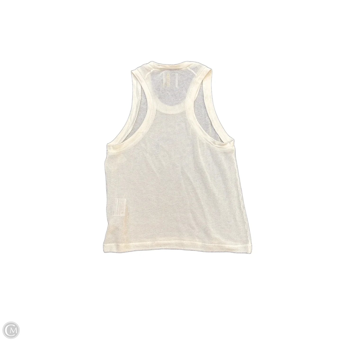 Tank Top By Clothes Mentor In Beige, Size: M