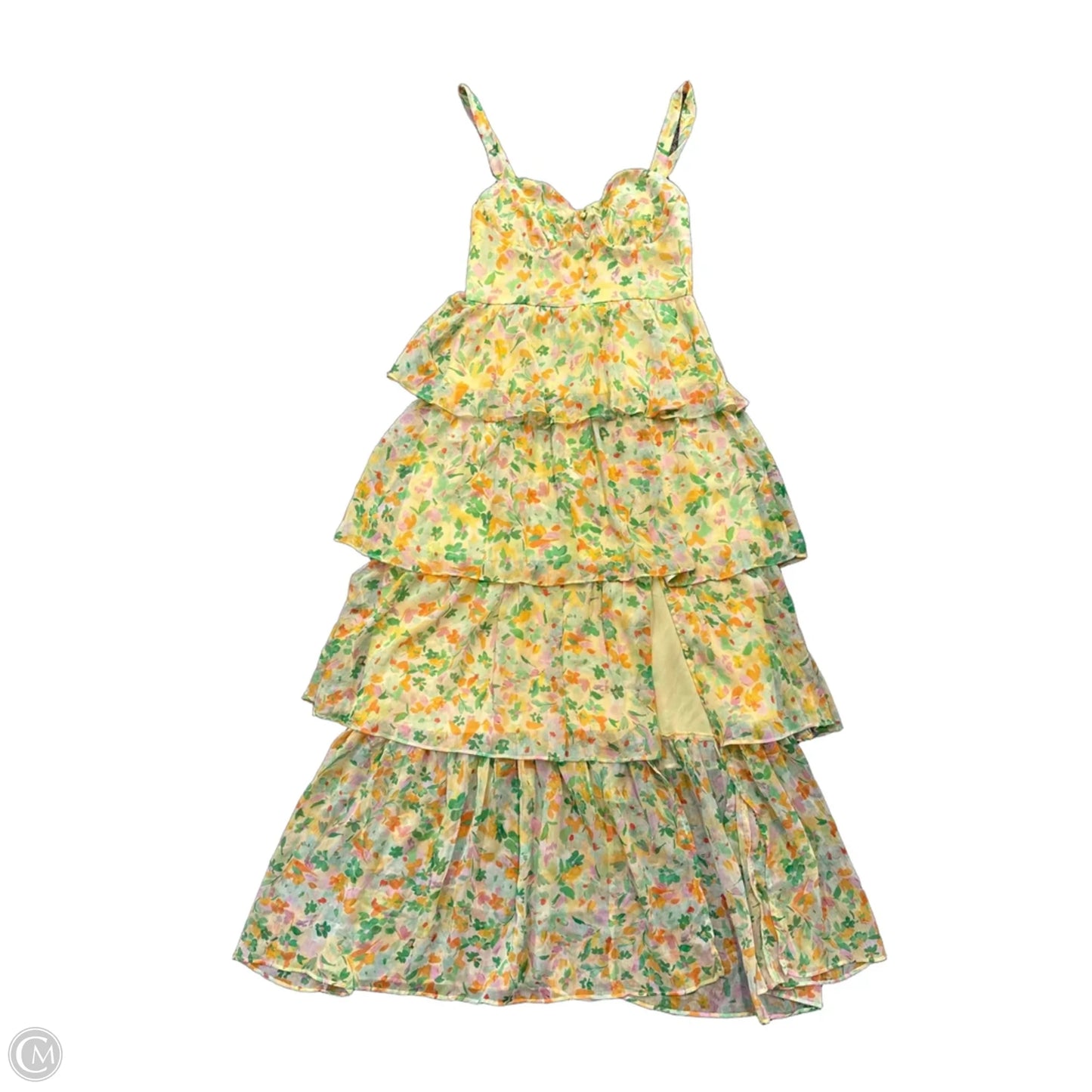 Dress Casual Maxi By Astr In Yellow, Size: M