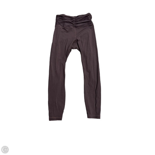 Athletic Pants By Lululemon In Brown, Size: 6