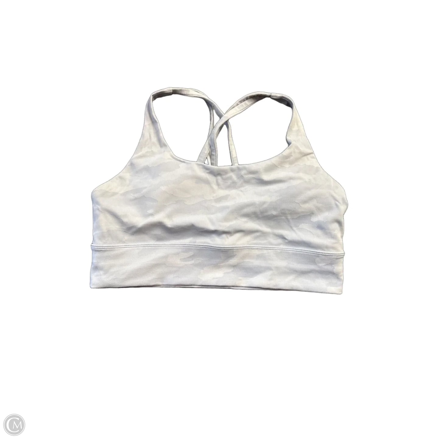 Athletic Bra By Lululemon In Camouflage Print, Size: L