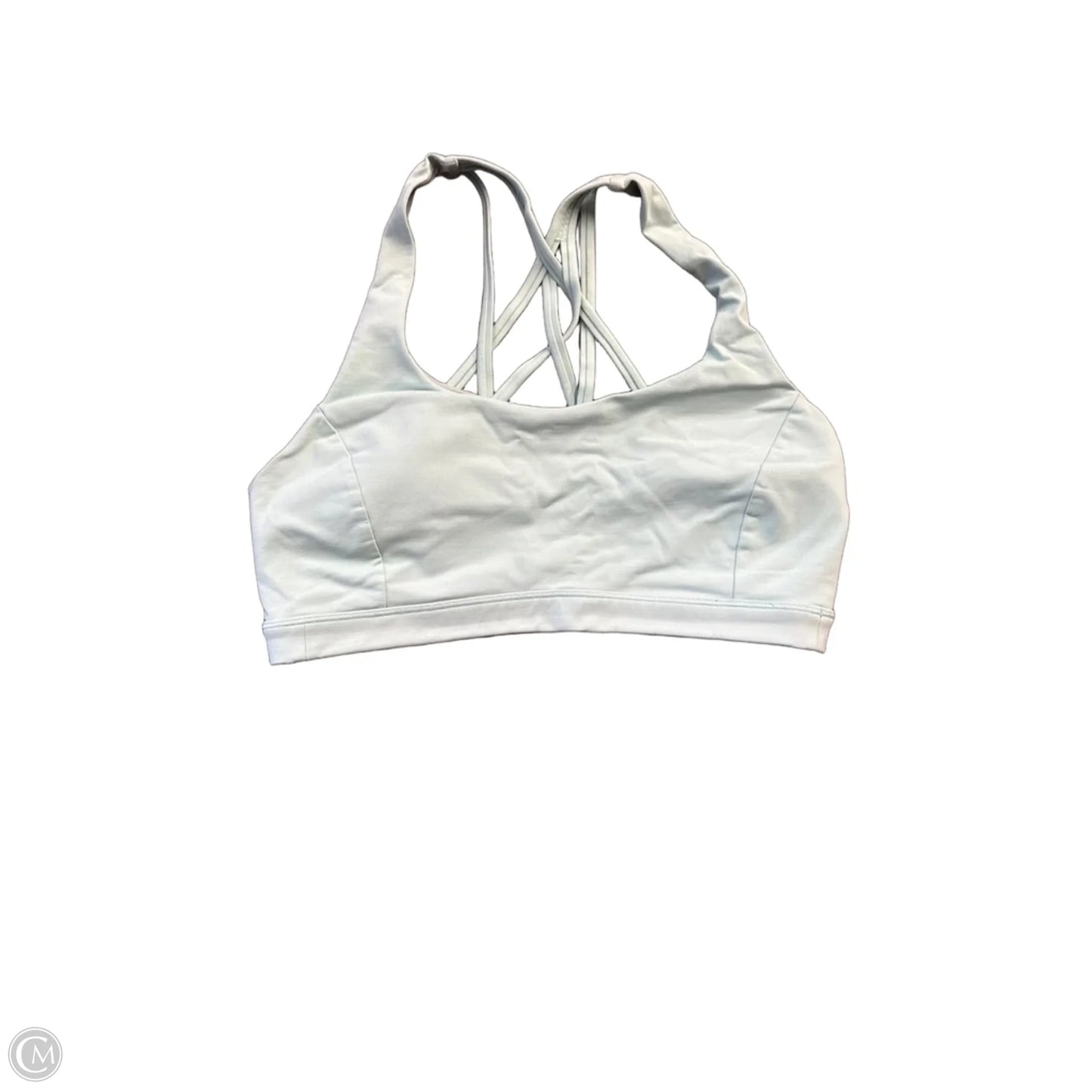 Athletic Bra By Lululemon In Grey, Size: M