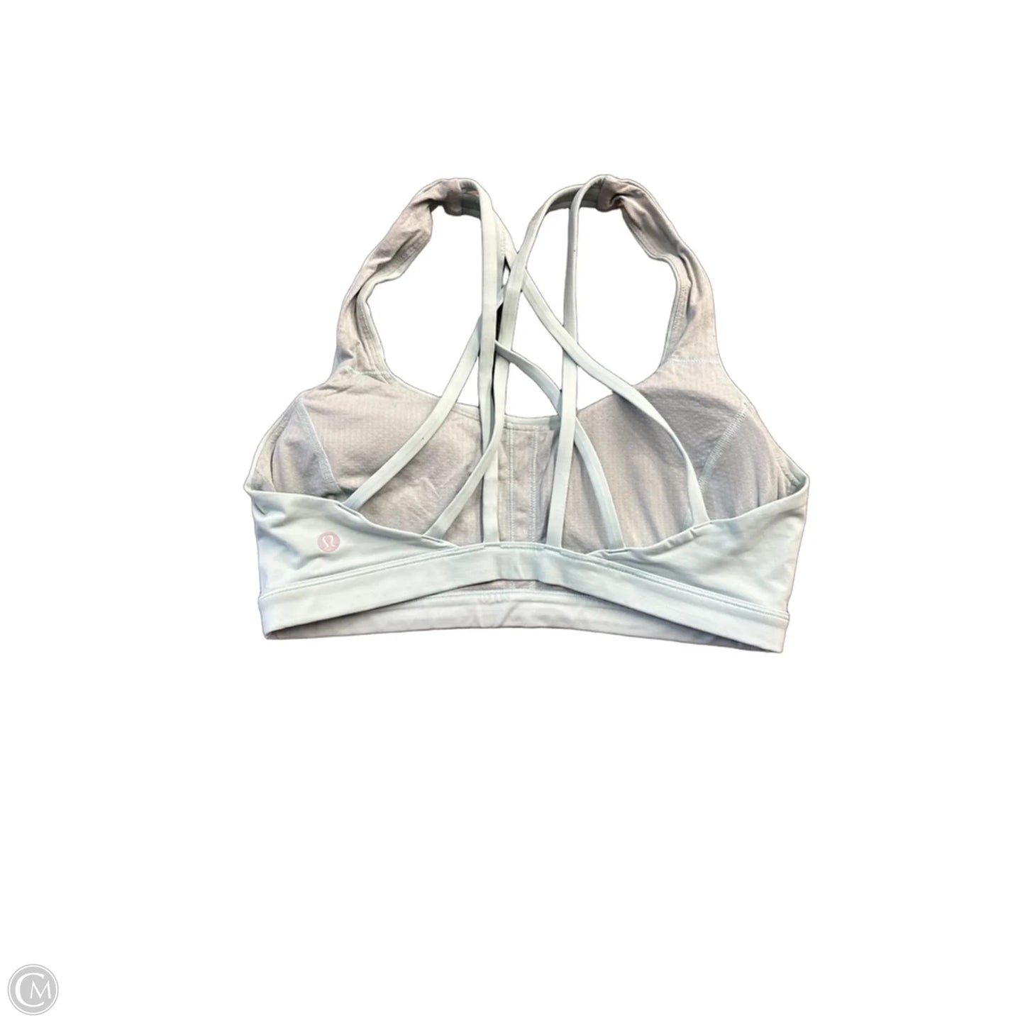 Athletic Bra By Lululemon In Grey, Size: M