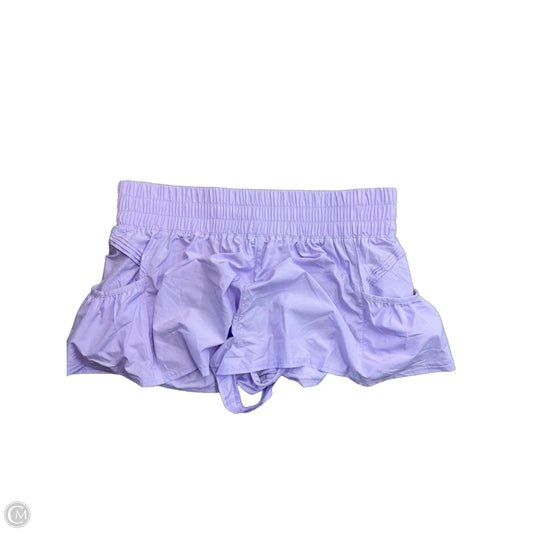Athletic Shorts By Free People In Purple, Size: Xl