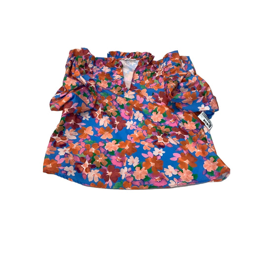 Top Short Sleeve By Thml In Floral Print, Size: M