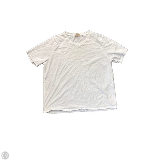 Top Short Sleeve By Sezane In White, Size: Xxl
