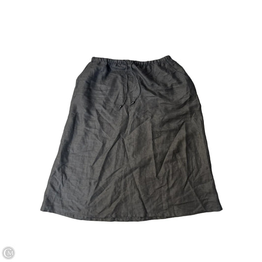 Skirt Maxi By Tahari In Black, Size: Xl