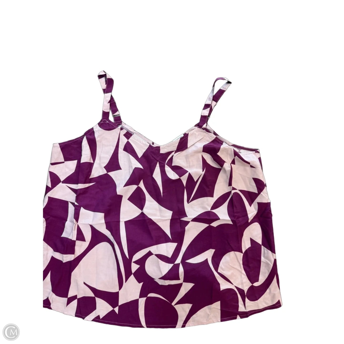 Top Sleeveless By Torrid In Purple, Size: 0
