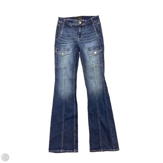 Jeans Straight By White House Black Market In Blue, Size: 2