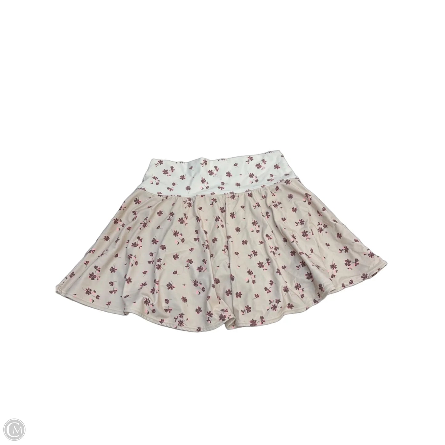 Athletic Skirt By Joy Lab In Floral Print, Size: S