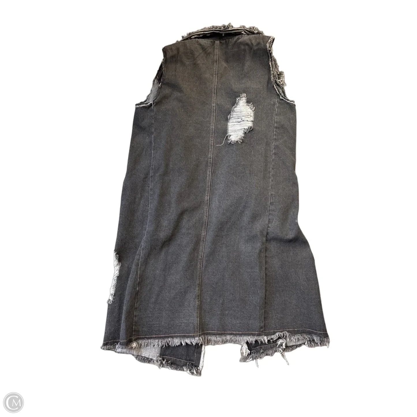 Jacket Denim By Pol In Black, Size: L