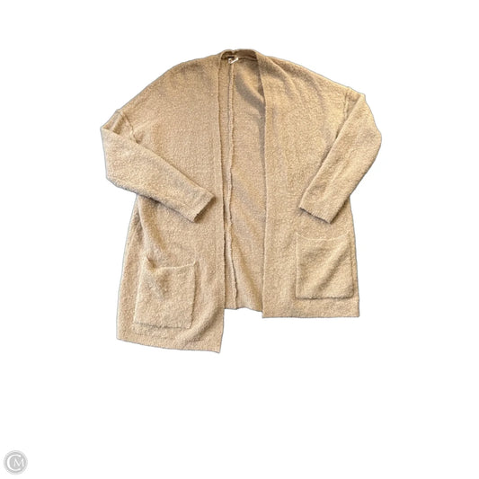 Sweater Cardigan By Free People In Beige, Size: L