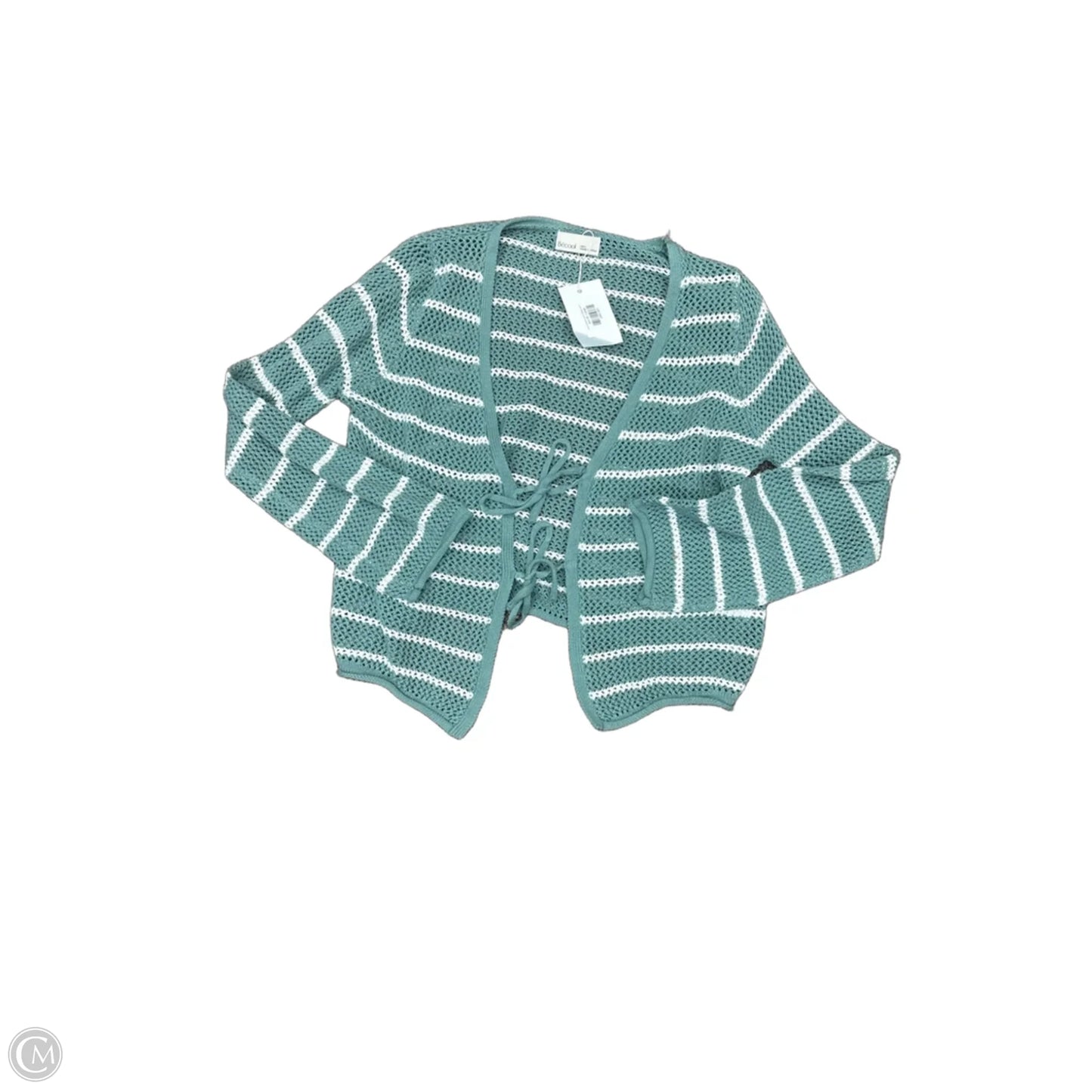 Sweater By Be Cool In Striped Pattern, Size: L