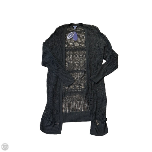 Sweater Cardigan By Scoop In Black, Size: Xl