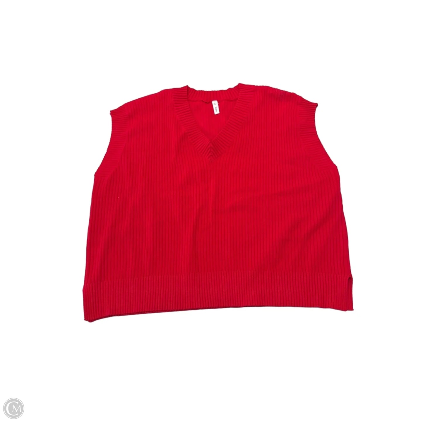Top Sleeveless By Wishlist In Red, Size: L