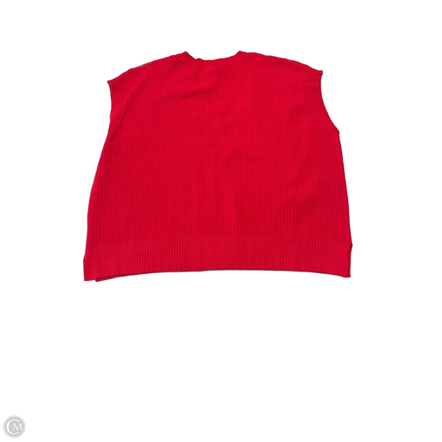 Top Sleeveless By Wishlist In Red, Size: L