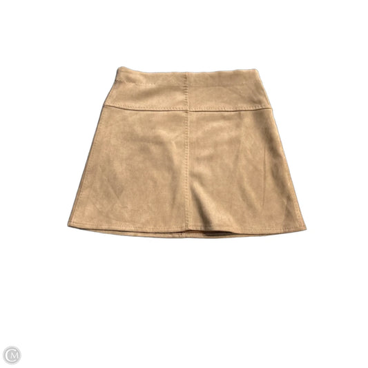 Skirt Mini & Short By Max Studio In Brown, Size: M