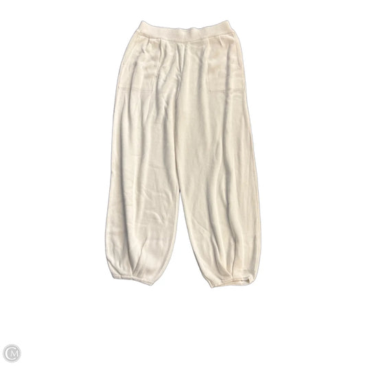 Pants Lounge By Clothes Mentor In White, Size: M
