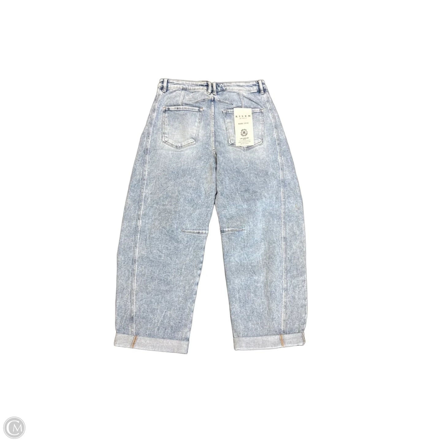 Jeans Wide Leg By Risen In Blue, Size: 14