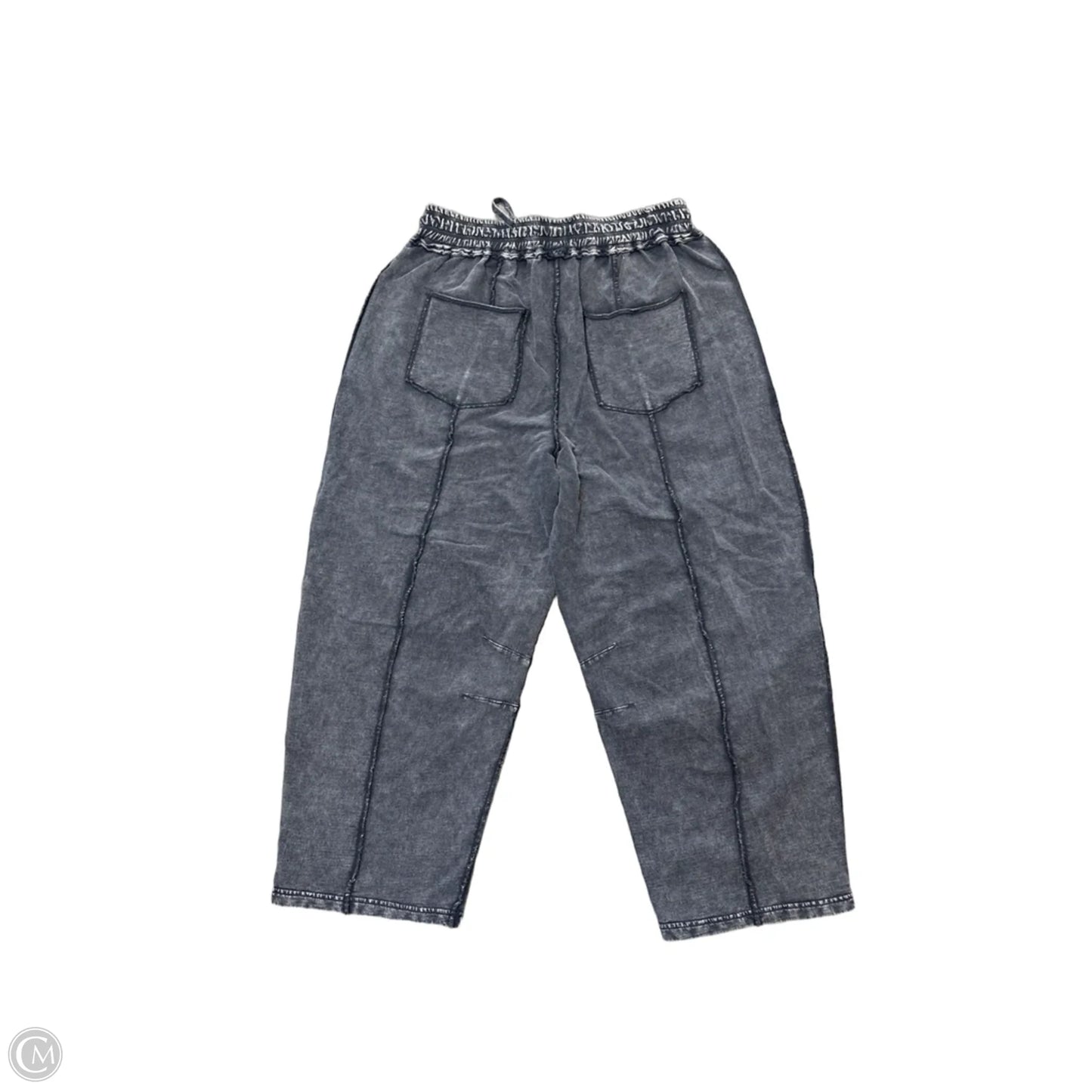 Pants Lounge By Easel In Grey, Size: L