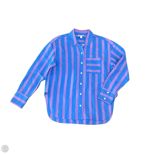 Top Long Sleeve By On 34th In Striped Pattern, Size: S