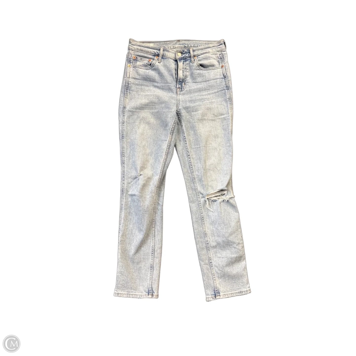Jeans Straight By Gap In Blue, Size: 4