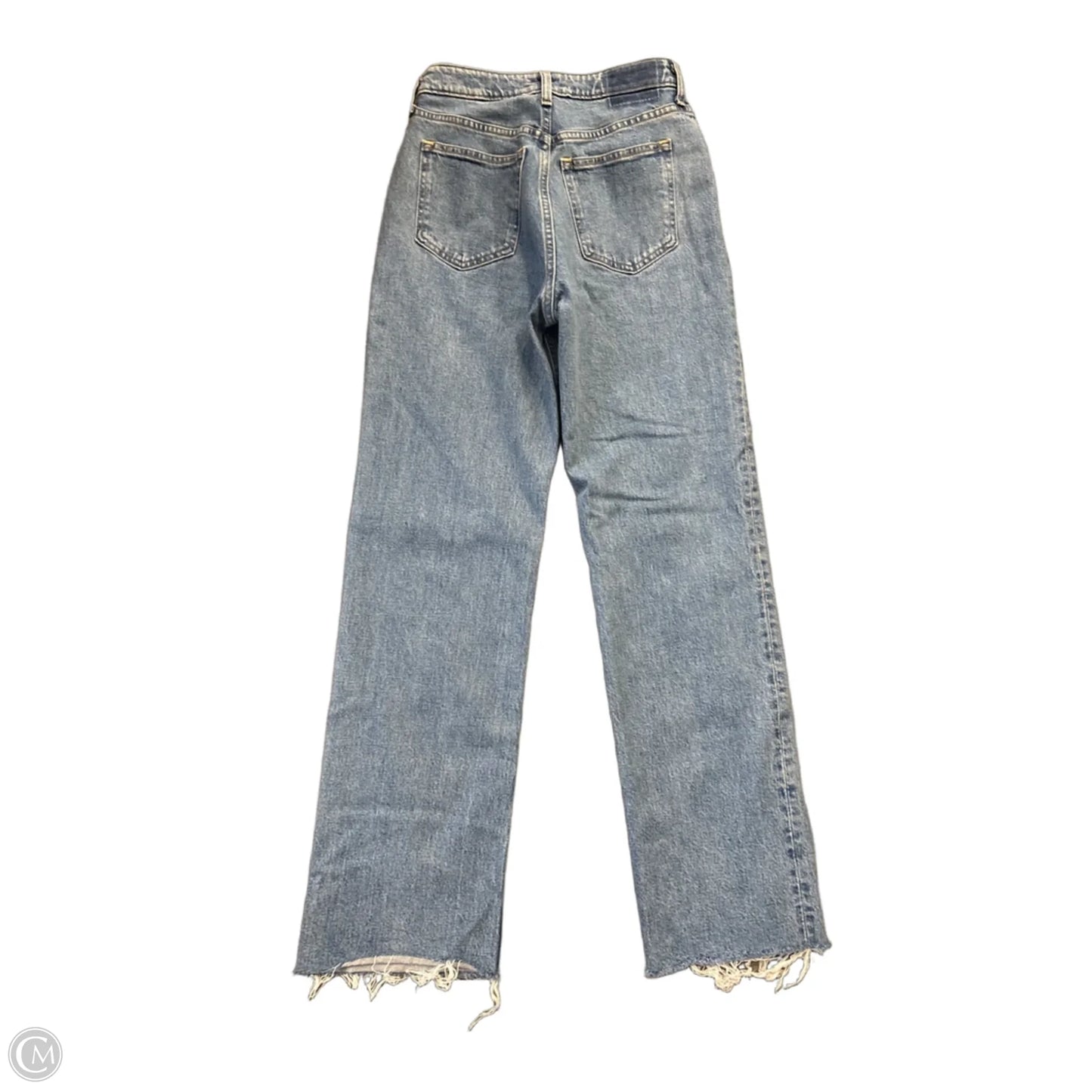 Jeans Straight By Abercrombie And Fitch In Blue, Size: 2