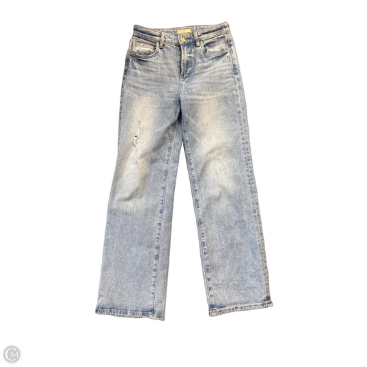 Jeans Wide Leg By Kut In Blue, Size: 0