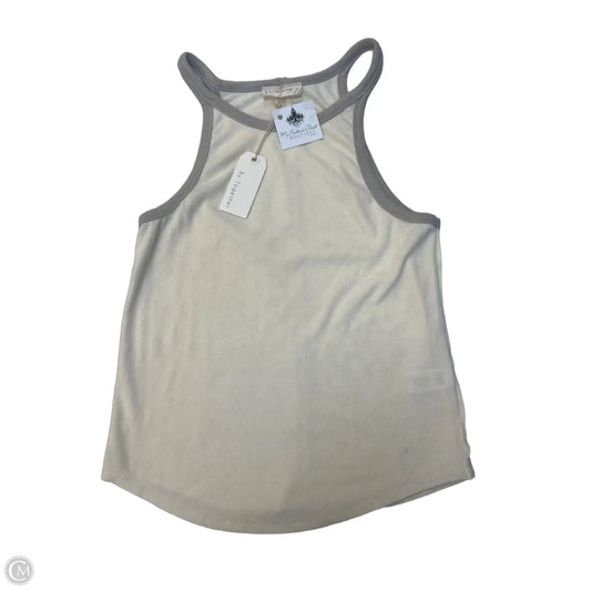 Tank Top By By Together In Cream, Size: L