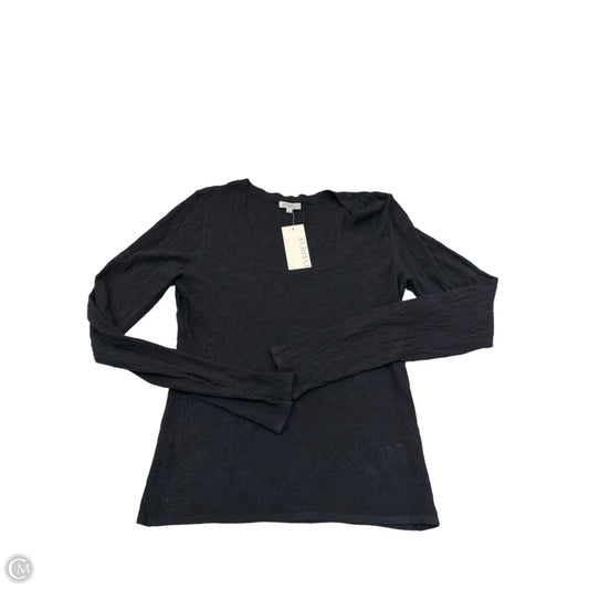 Top Long Sleeve By Z Supply In Black, Size: L