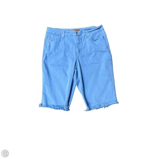 Capris By Judy Blue In Blue, Size: 18