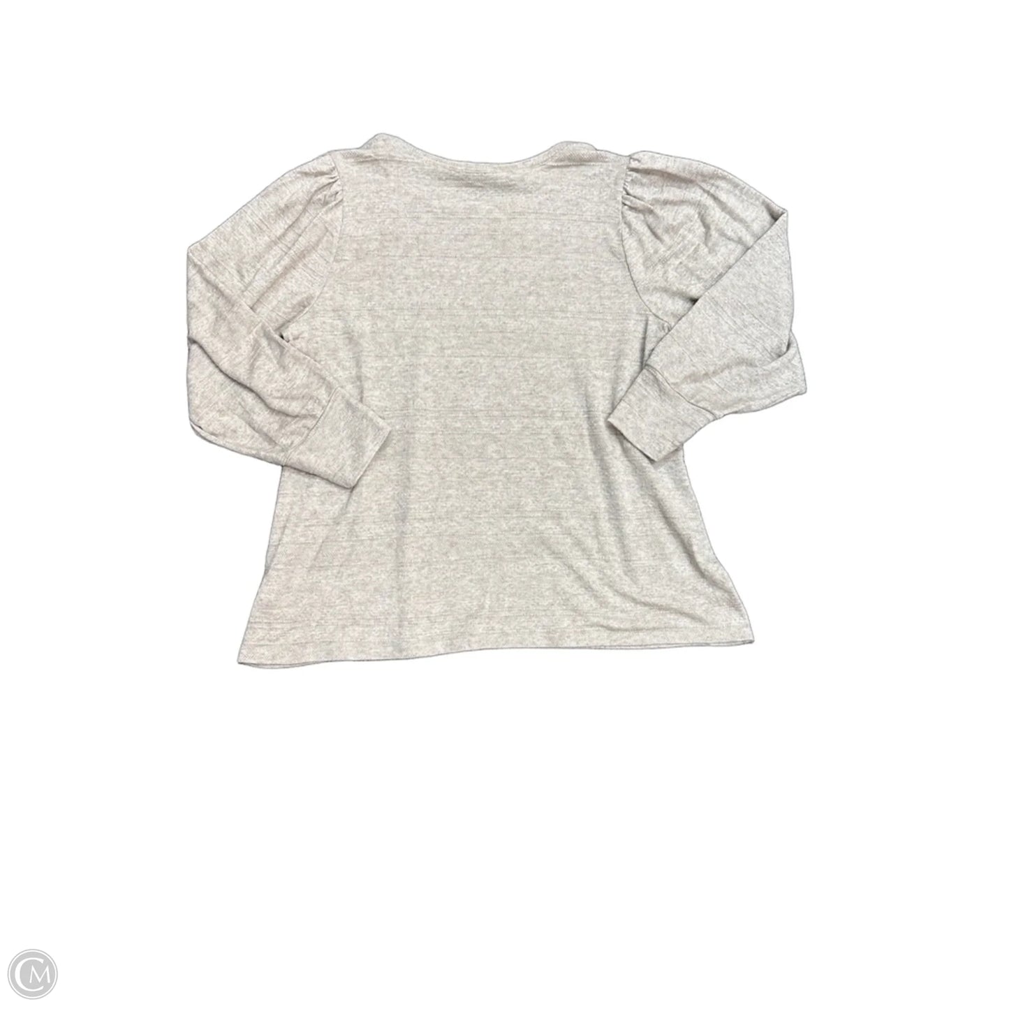 Top Long Sleeve By Lane Bryant In Beige, Size: Xl