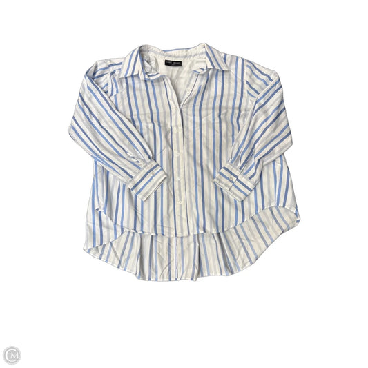 Top Long Sleeve By Lane Bryant In Striped Pattern, Size: 18
