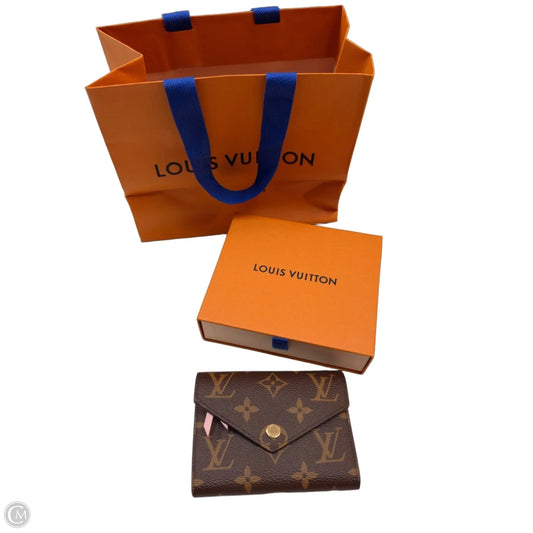 Wallet Luxury Designer By Louis Vuitton, Size: Medium