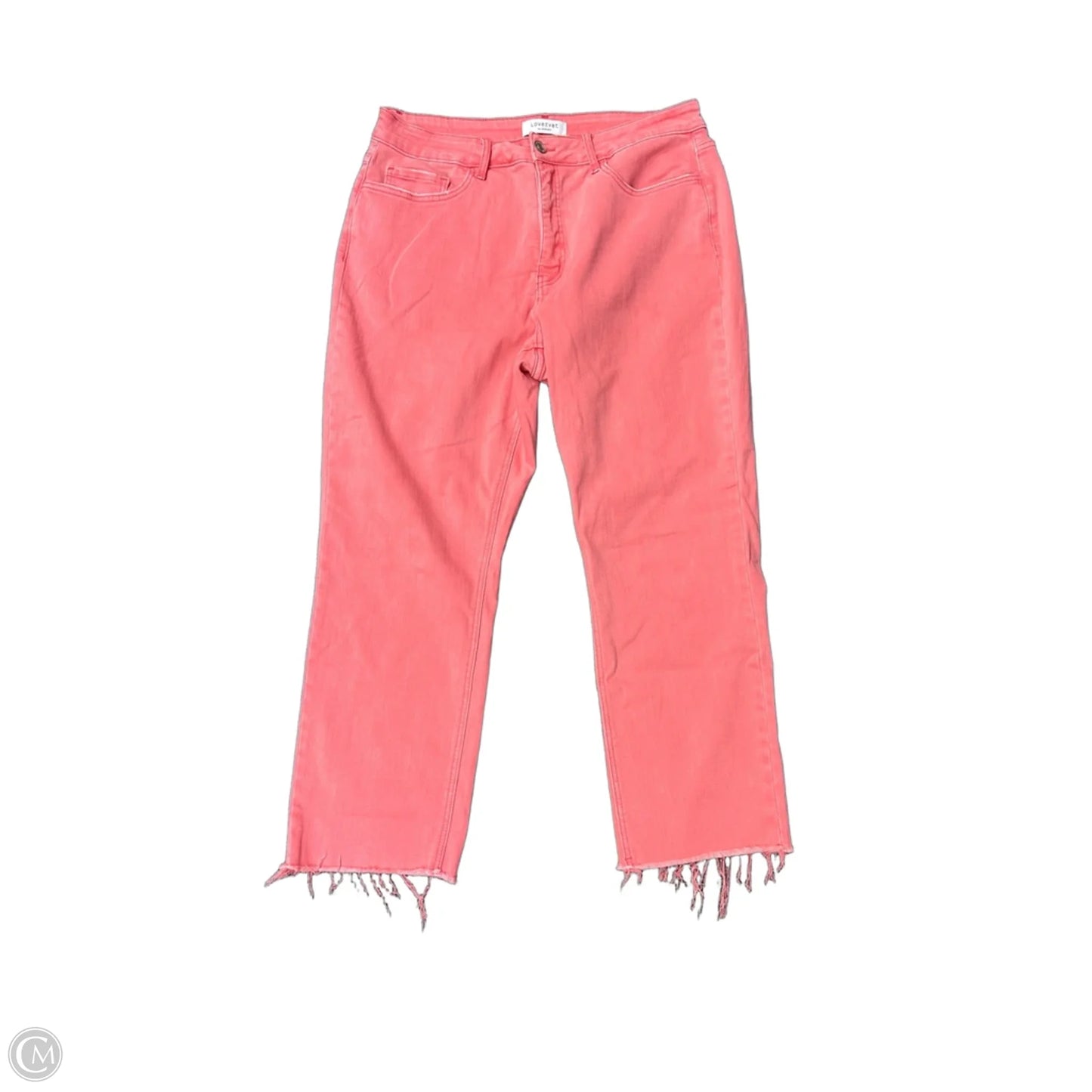 Jeans Wide Leg By Clothes Mentor In Pink, Size: 18