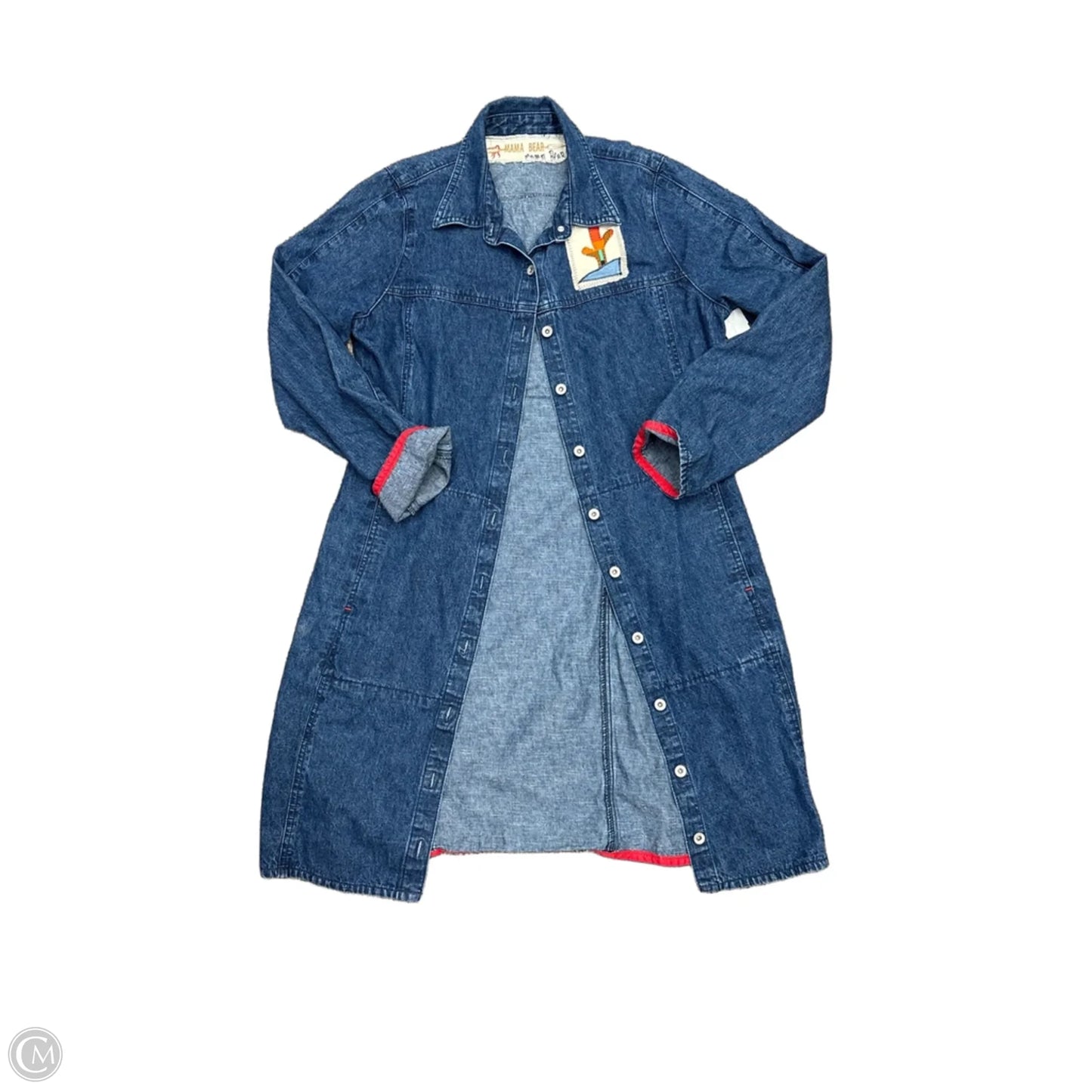 Coat Other By Cmb In Blue, Size: M
