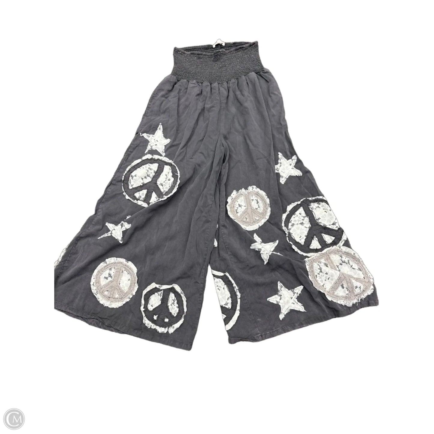 Pants Cropped By Oli & Hali In Grey, Size: M