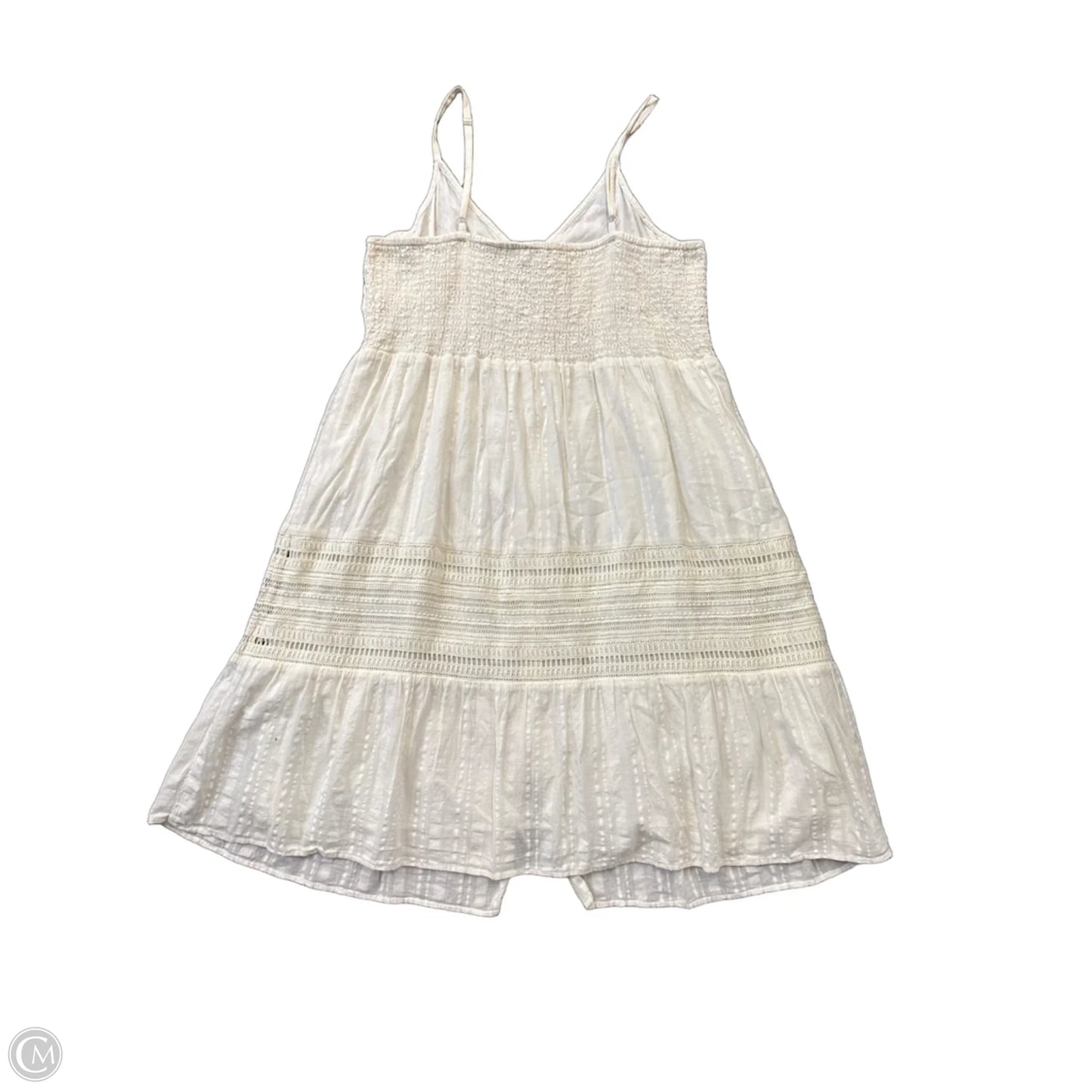 Dress Casual Midi By Carve Designs In White, Size: L