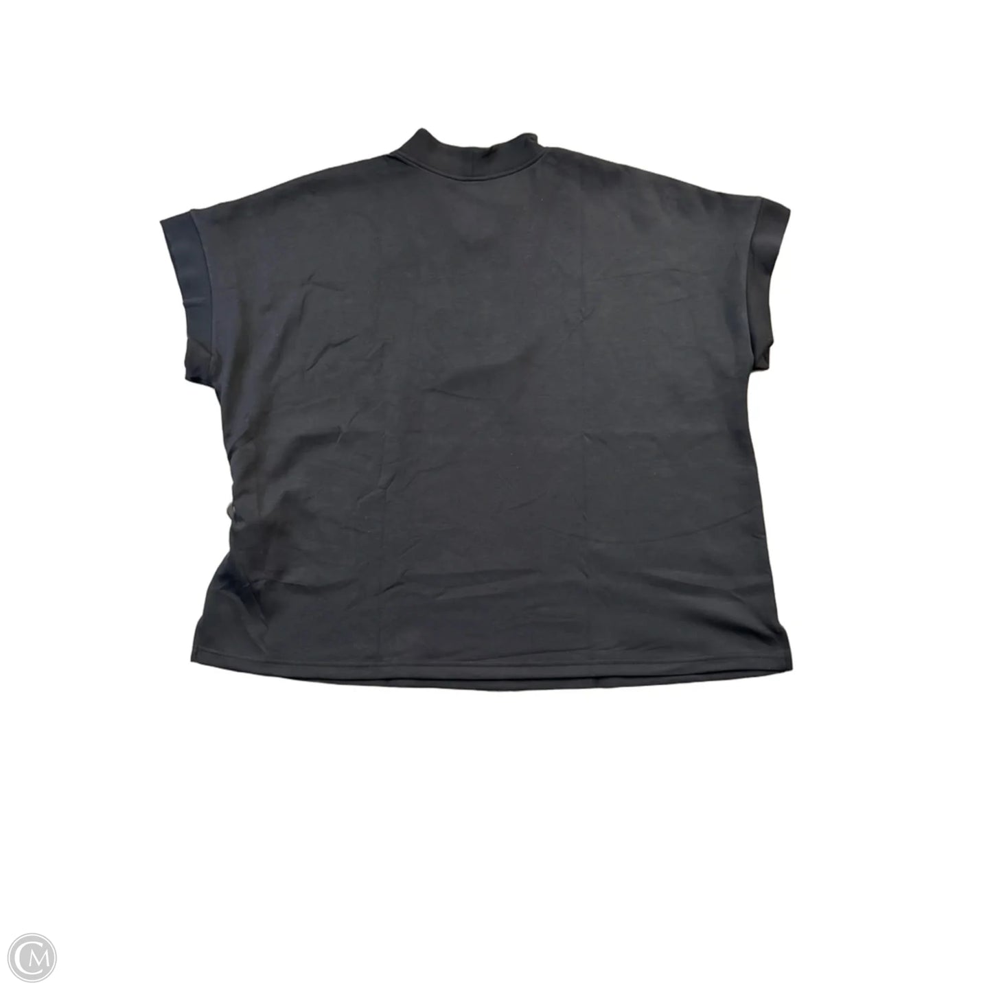 Top Short Sleeve By Belle By Kim Gravel In Black, Size: 3x