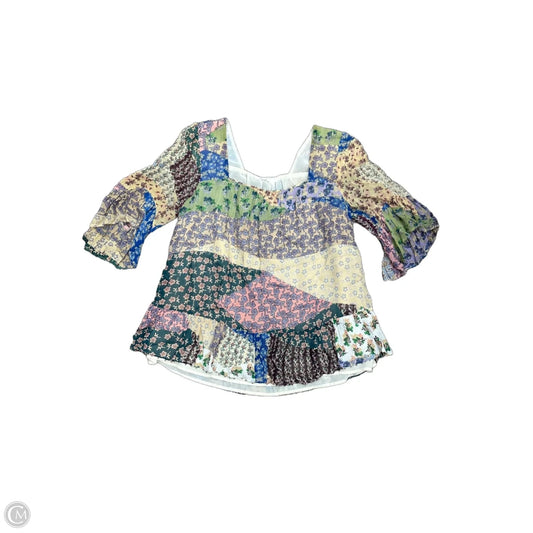 Top Short Sleeve By Floreat In Multi-colored, Size: Xs